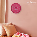 Pink Love Wall Clock
