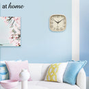 Jari Square Silent Wall Clock 9” inches