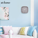 Jari Square Silent Wall Clock 9” inches