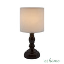 Contemporary Ceramic Table Lamp Linen Shade - Sunstreet