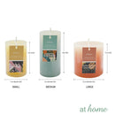Fruity Summer Scents Pillar Candle - Sunstreet