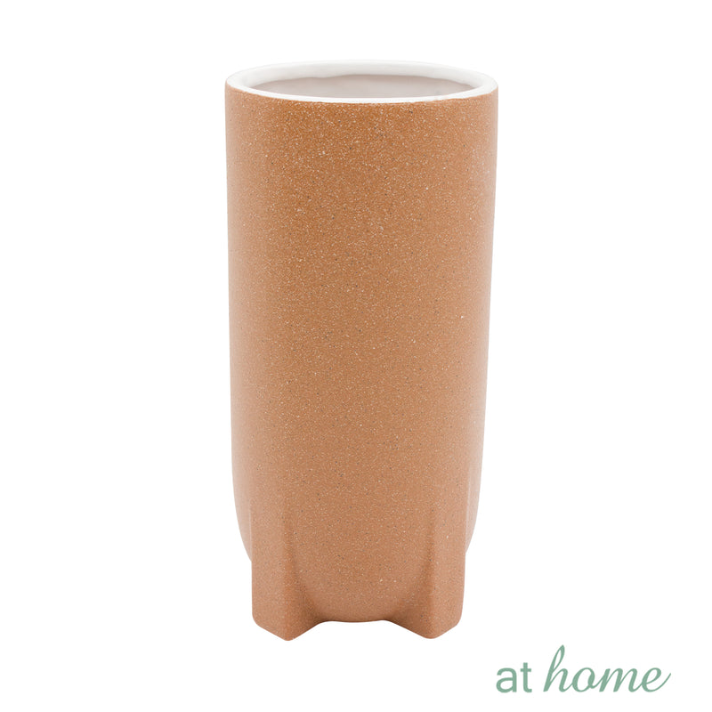 Textured Terracotta Ceramic Vase - Sunstreet