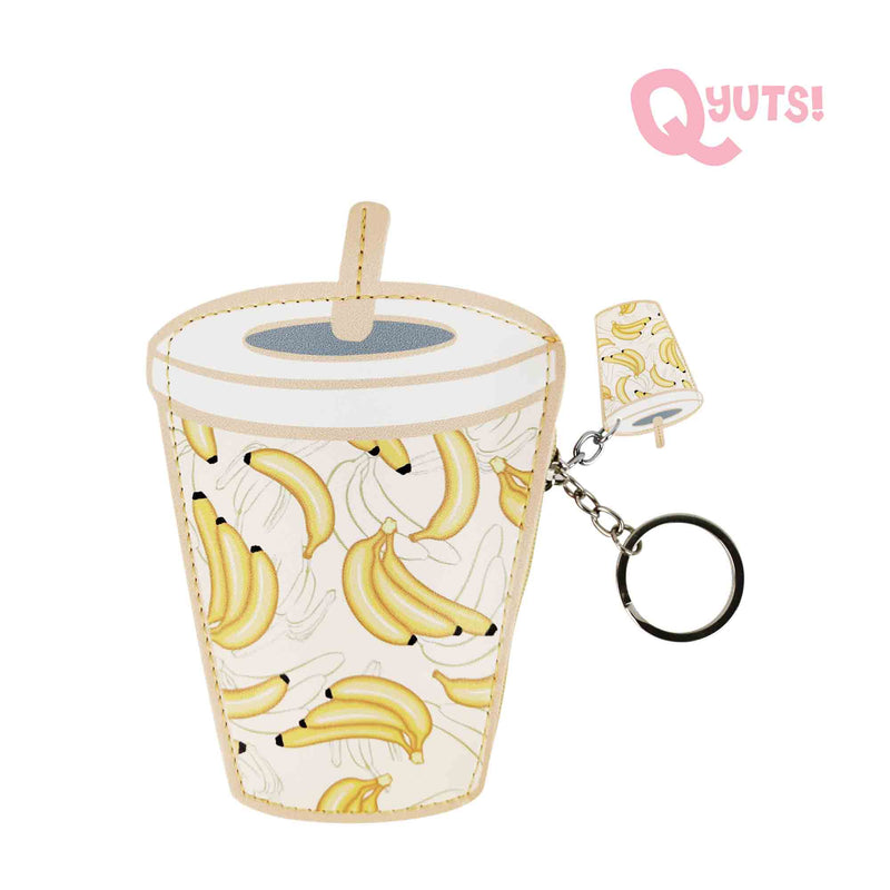 Fruit Shake Coin Purse with Zipper