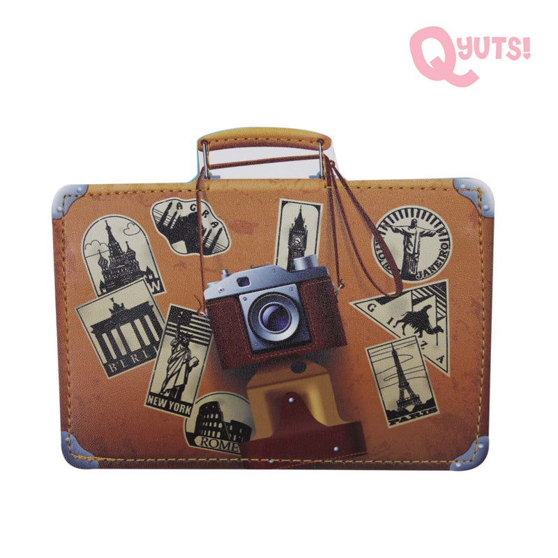 Travel Luggage Coin Purse with Zipper