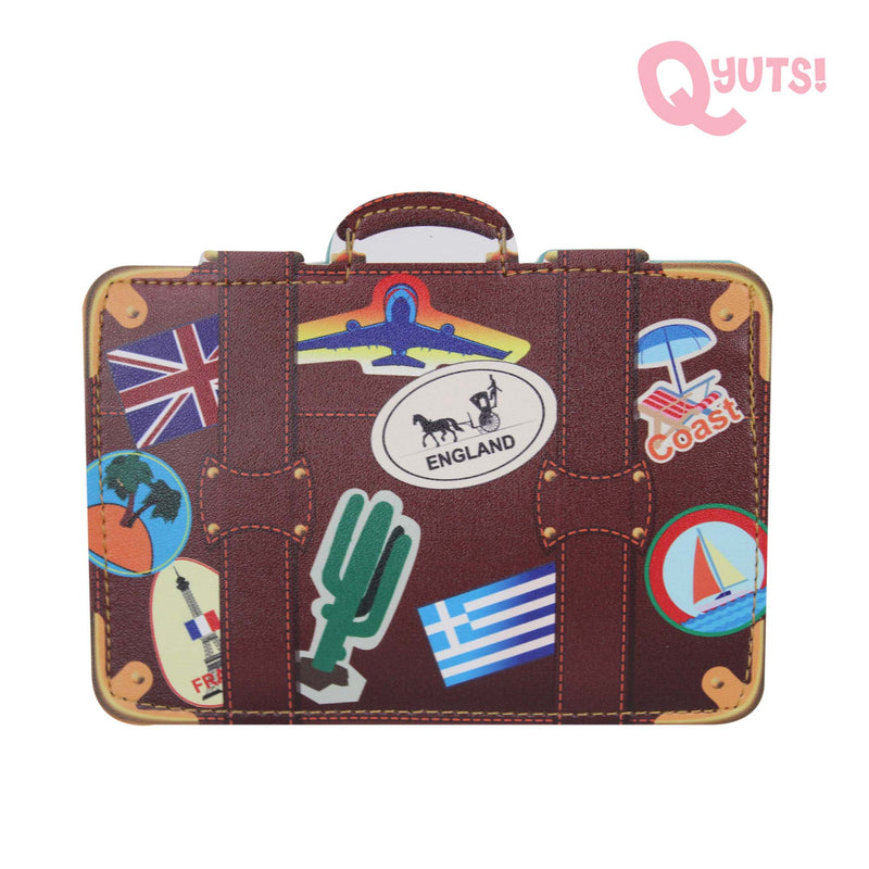 Travel Luggage Coin Purse with Zipper