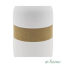 Glaiza Ceramic Table Lamp Linen Shade - Sunstreet