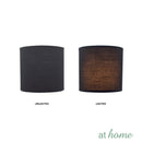 Glaiza Ceramic Table Lamp Linen Shade - Sunstreet