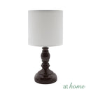 Contemporary Ceramic Table Lamp Linen Shade - Sunstreet