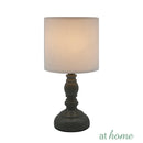 Contemporary Ceramic Table Lamp Linen Shade - Sunstreet