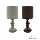 Contemporary Ceramic Table Lamp Linen Shade - Sunstreet