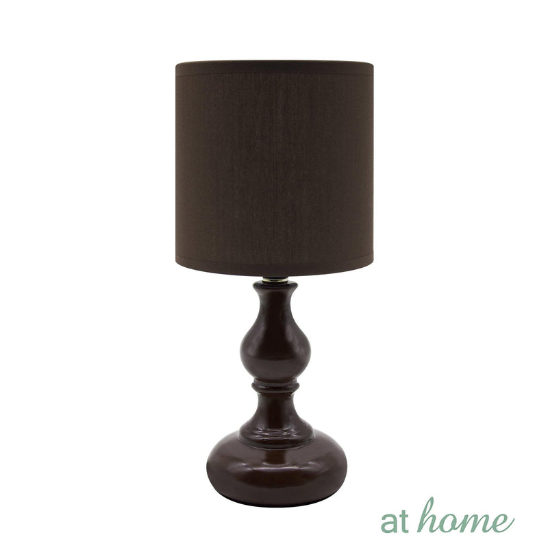 Contemporary Ceramic Table Lamp Linen Shade - Sunstreet