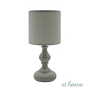 Contemporary Ceramic Table Lamp Linen Shade - Sunstreet