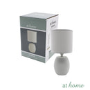 Zandara Ceramic Table Lamp Linen Shade - Sunstreet