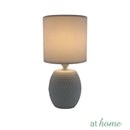 Zandara Ceramic Table Lamp Linen Shade - Sunstreet