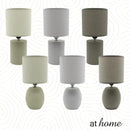 Zuellig Ceramic Table Lamp Linen Shade - Sunstreet