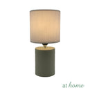 Zuellig Ceramic Table Lamp Linen Shade - Sunstreet