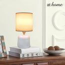 Zachary Ceramic Table Lamp with Linen Shade