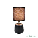 Zachary Ceramic Table Lamp with Linen Shade