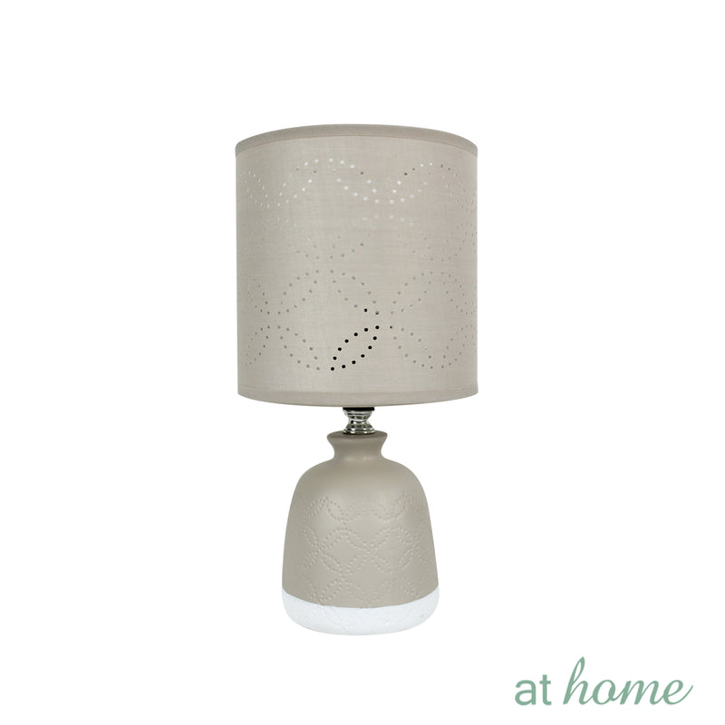 Ziggy Ceramic Table Lamp with Linen Shade