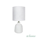 Ziggy Ceramic Table Lamp with Linen Shade