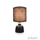 Ziggy Ceramic Table Lamp with Linen Shade