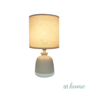 Ziggy Ceramic Table Lamp with Linen Shade