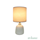 Ziggy Ceramic Table Lamp with Linen Shade