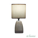 Rio Ceramic Table Lamp With Linen Shade