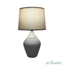 Rio Ceramic Table Lamp With Linen Shade