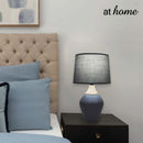 Rio Ceramic Table Lamp With Linen Shade