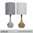 Rav Ceramic Table Lamp With Linen Shade