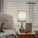 Rav Ceramic Table Lamp With Linen Shade