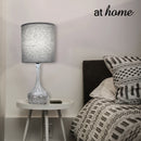 Rav Ceramic Table Lamp With Linen Shade