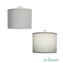 Jackson Round Ceramic Table Lamp With Linen Shade