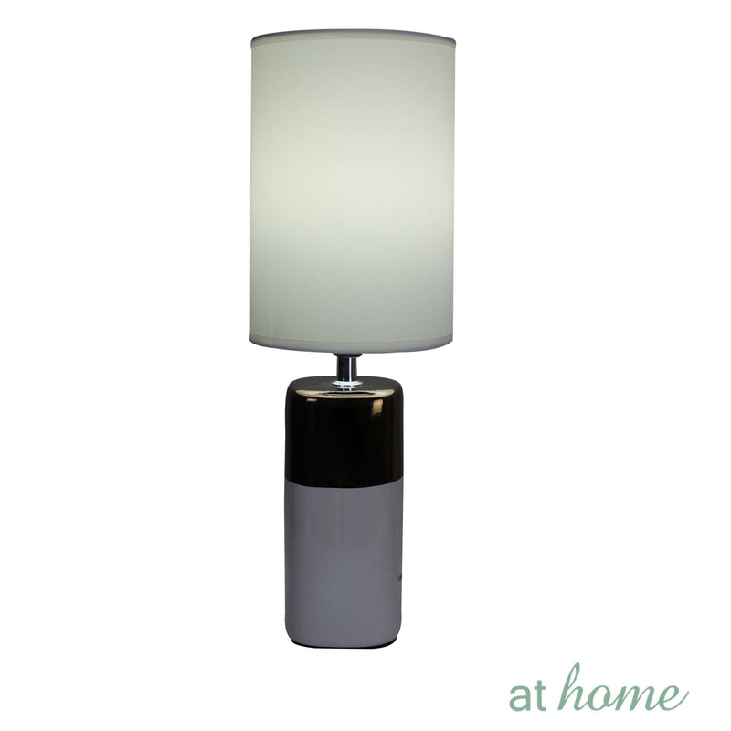 Ricka Ceramic Table Lamp with Linen Shade