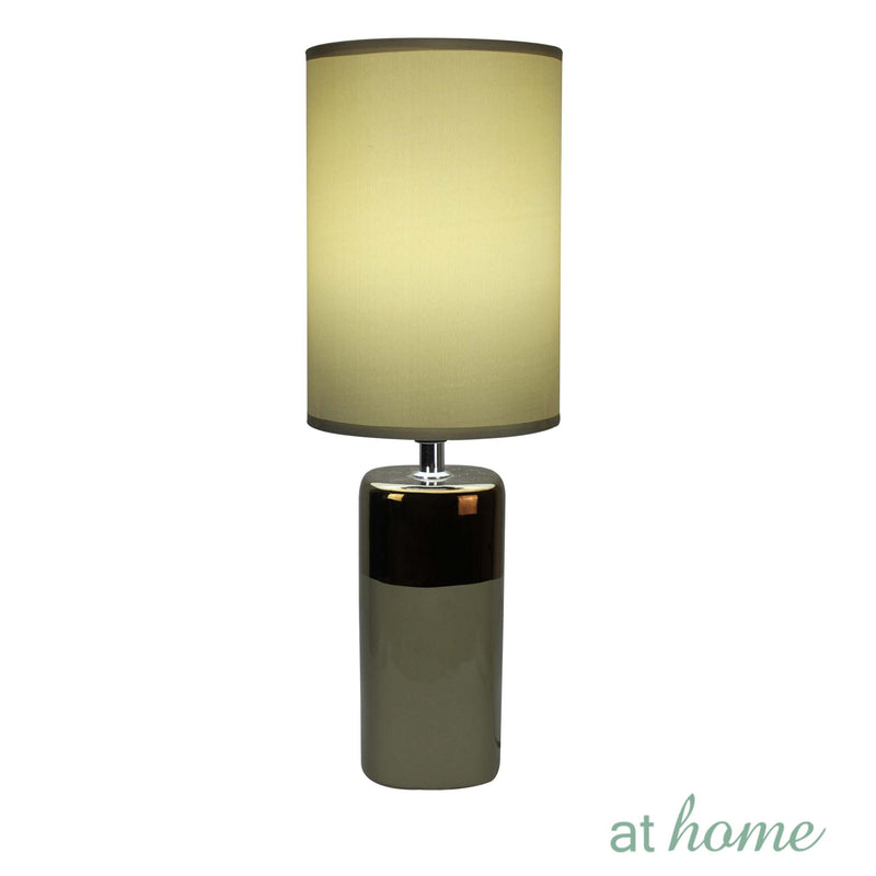 Ricka Ceramic Table Lamp with Linen Shade