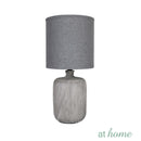 [SALE] Moscow Ceramic Table Lamp with Linen Shade