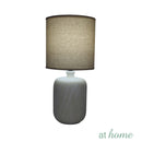 [SALE] Moscow Ceramic Table Lamp with Linen Shade