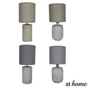 [SALE] Moscow Ceramic Table Lamp with Linen Shade