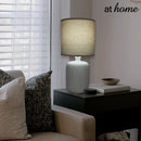 [SALE] Moscow Ceramic Table Lamp with Linen Shade