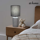 Mosk Ceramic Table Lamp with Linen Shade