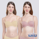 Blooming Neutral Perfect Pair 2-in-1 Pack Half Cup Bra Padded with Underwire