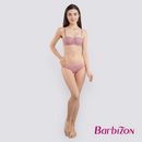 Elegant Rose Blossoms Non-wired Half Cup Bra