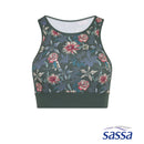 Floral Fusion Sports Bra - Sunstreet