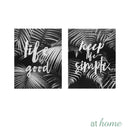 Set of 2 Xia Quotes Canvas Wall Art Decor - Sunstreet