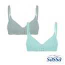 Basic Fit Perfect Pair 2-in-1 Pack Full Cup Bra with Underwire