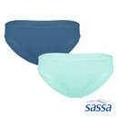 Basic Fit 2-in-1 Pack Mid Waist Bikini Panty