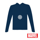 Captain America Long Sleeved Rashguard with UPF50