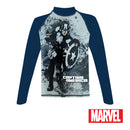 Captain America Long Sleeved Rashguard with UPF50