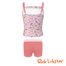 Refreshing Sweetness Tankini Set with Adjustable Straps